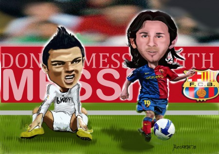Ronaldo and Messi